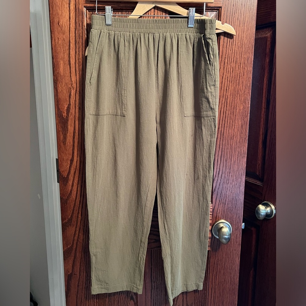 Women’s size large cotton pants